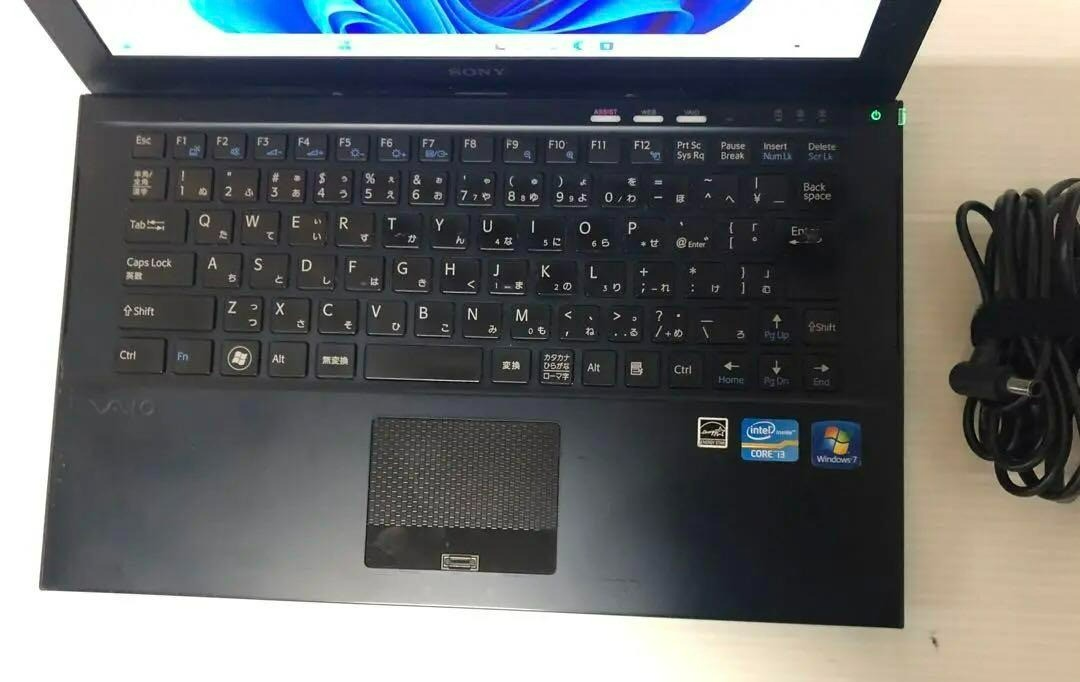 Sony Vaio SVZ1311AJ Core i3-3110M Windows11 RAM 4GB SSD 128GB