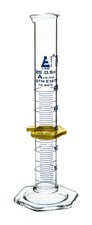Graduated Cylinder, 25mL - ASTM, Class A Tolerance ±0.17mL - Protective Colla...