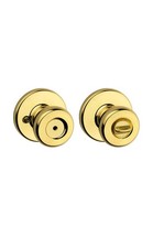 1 Count Kwikset Tylo Interior Privacy Door Knob with Lock, Door Handle For