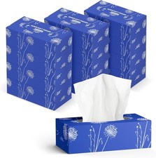 Paper Tissues - 12 Pack of 90 Sheets - 3-Ply Soft for Sensitive Skin
