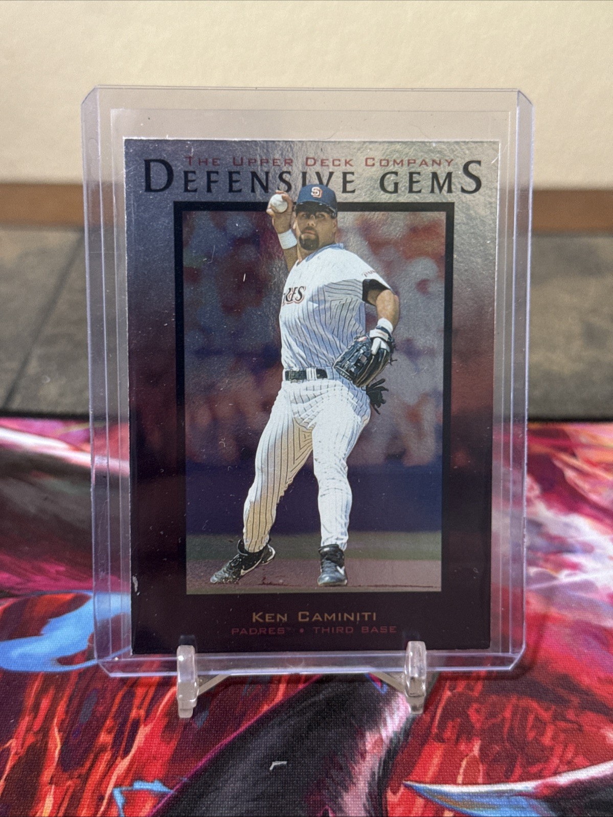 1997 Upper Deck Defensive Gems Devon White Florida Marlins #151