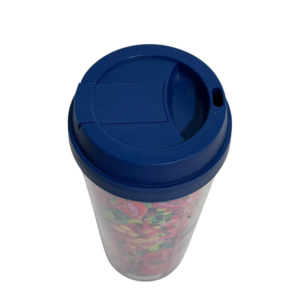 Vaso de café de viaje Lilly Pullitzer confeti salvaje floral niña preppy oficina Foto 3 de 4