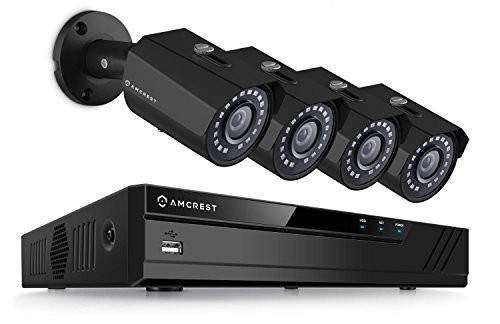 W/ 4 Poe Outdoor Cameras  (...