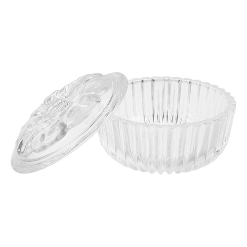 Europäischer Glasspeichertank Süßigkeitenglas Canister with Lid Keksdose Aus - Bild 4 von 12