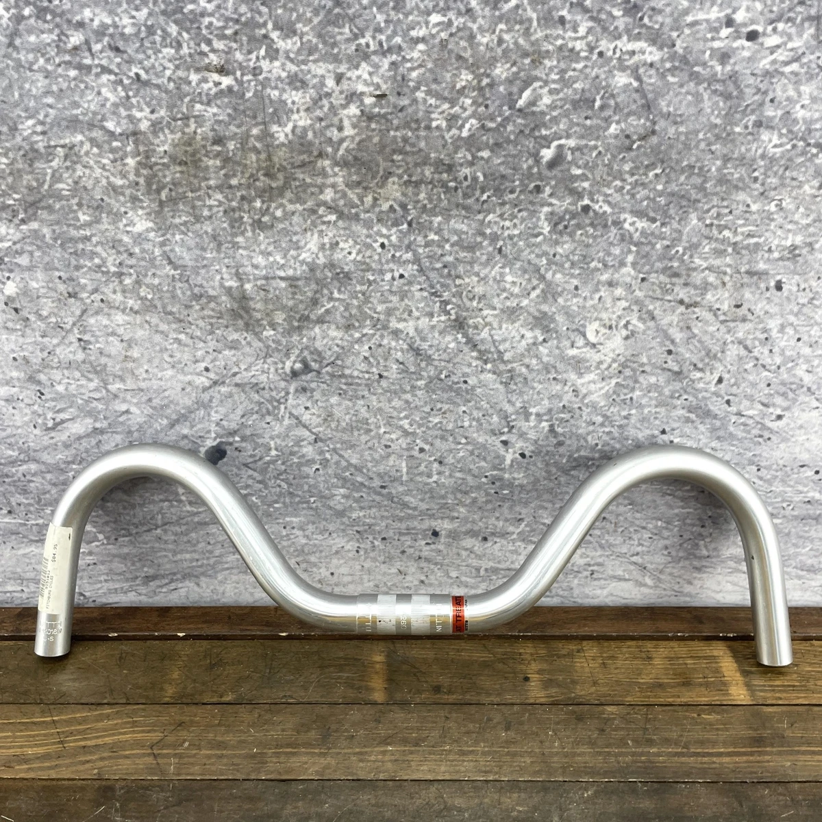 Guidon Vintage Moustache Pour Vélo Ancien (1940-1970) - Chrome, 25mm X 47,5cm
