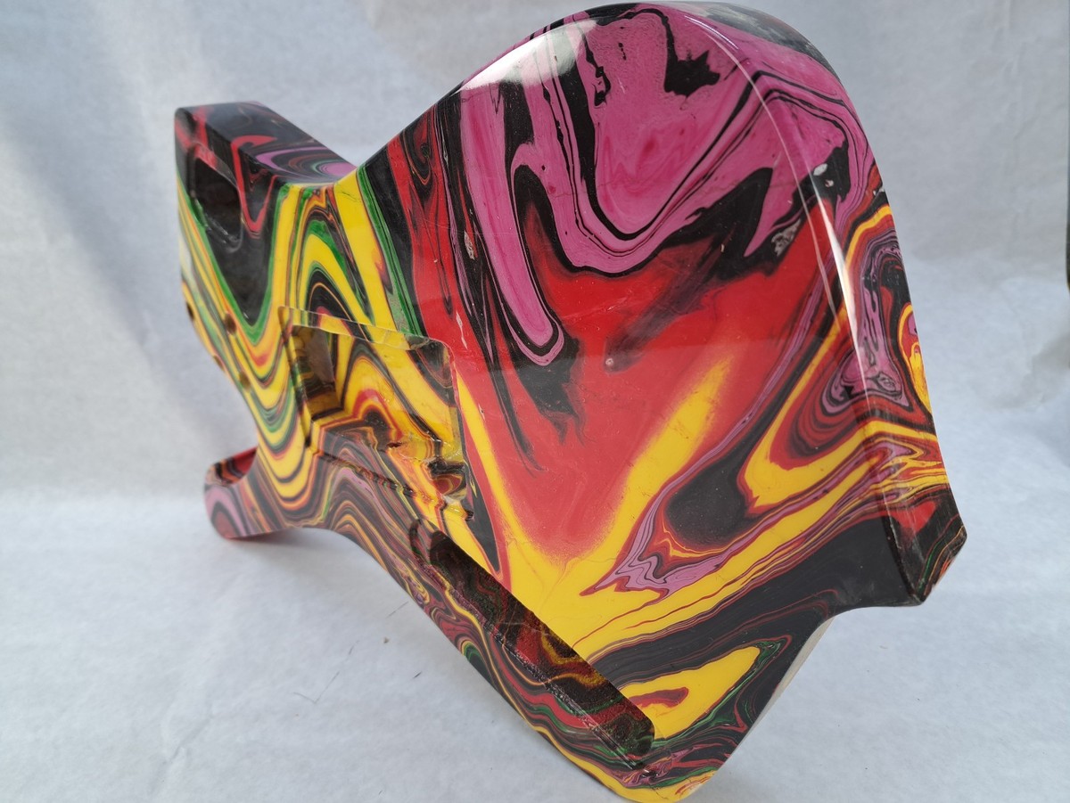 Player grade DNA Swirled Iceman guitar body HxH fits Ibanez (tm