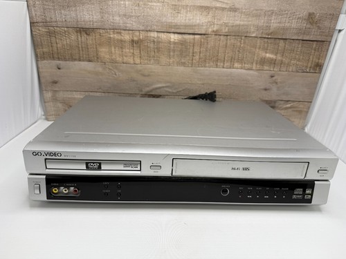 Go Video DV1130 Silver DVD VCR Combo Player Hi-Fi VHS Recorder Tested - Picture 11 of 11