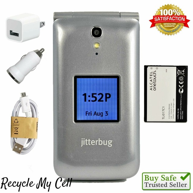 Jitterbug Flip 4G LTE (Great Call) 4043SJ EasytoUse Cell Phone for Seniors eBay