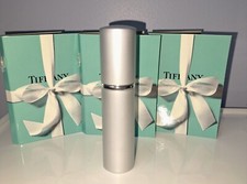 TIFFANY EAU DE PARFUM travel spray and 3 samples Vintage original, 1/2 oz 15ml