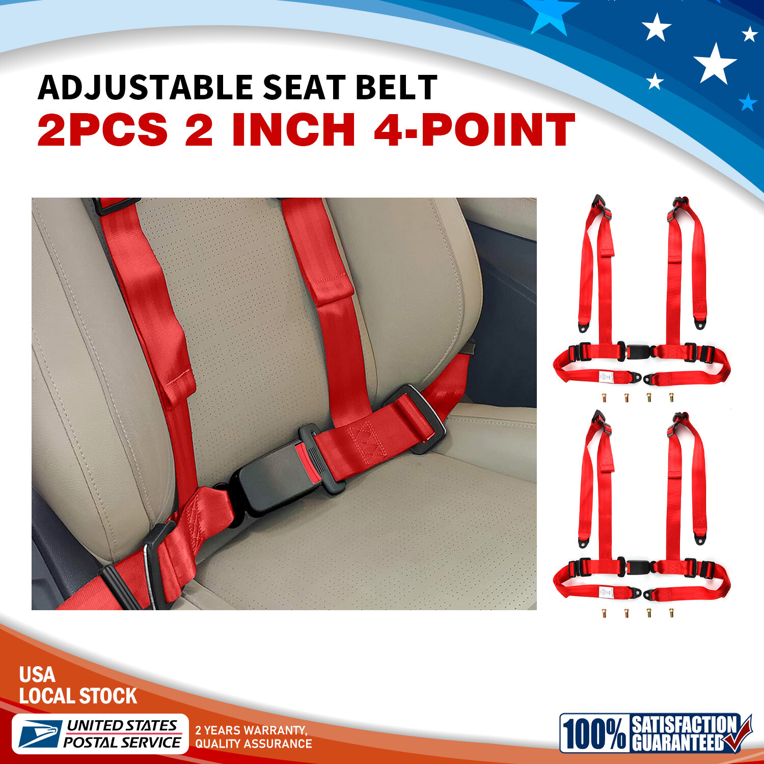 Universal 2PCS Red 2