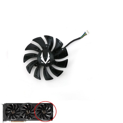 Carte Graphique Ventilateur Refroidisseur Remplacement Ventilateur Pour Zotac RTX 2080ti RTX2080 AMP Edition - Photo 13/17