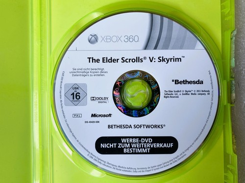 The Elder Scrolls V Skyrim XBOX 360 PROMOZIONALE Microsoft Xbox 360 Bethesd - Foto 3 di 9