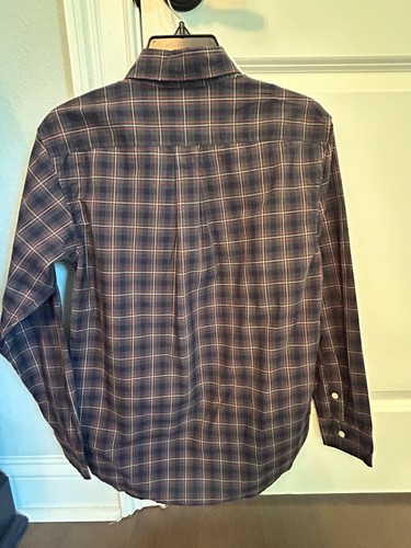 Ralph Lauren Boys L/S Button Front Plaid Shirt Top - Size L Large 14 - 16 - Picture 5 of 7