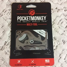 Zootility Tools Pocketmonkey Multi-Tool Made in USA New in packge