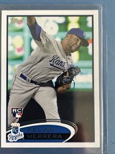 RARE! Kansas City Royals KELVIN HERRERA Rookie Card Topps Baseball Card #211