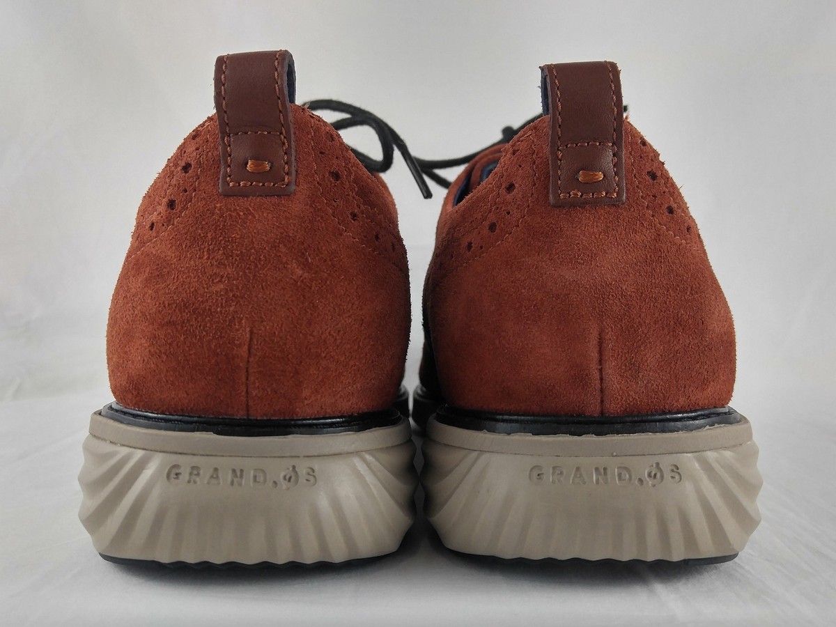 Cole Haan GrandEvolution Wingtip Oxford Shoes Brandy Brown C26314 Size 12M NIB Cole Haan GrandEvolution Wingtip Oxford Shoes Brandy Brown  main image 2