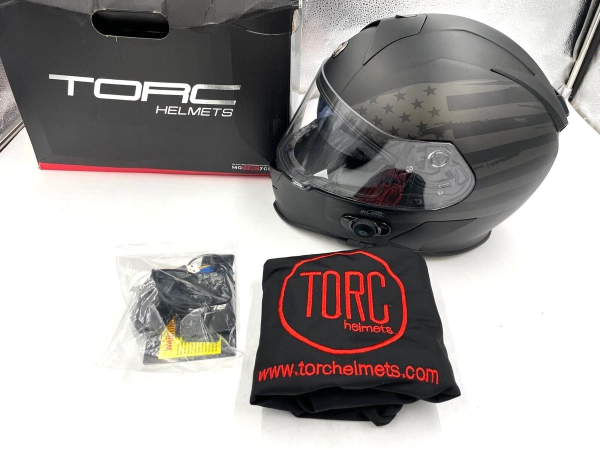 Torc t14b bluetooth integrated mako full face helmet sales