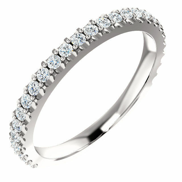 0.75 ct Natural Diamond Wedding Ring E Color VVS Clarity Comfort Fit