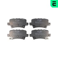 Optimal BremsbeläGe Bremsbelegsatz Hinten FüR Honda Civic Viii Hatchback