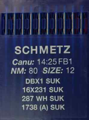 Schmetz DBX1 SUK Staerke 80