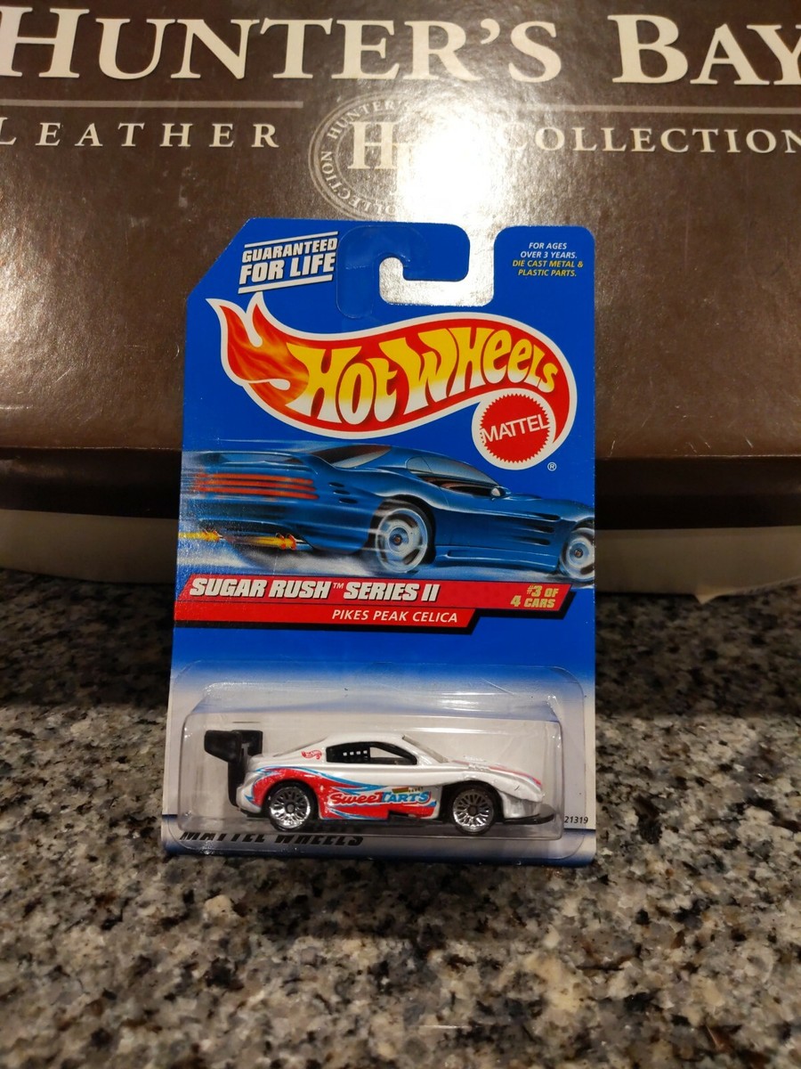 sugar様 2セット Hot Wheels Sugar Rush Series 2 Pikes Peak Celica #971 White 3/4 1