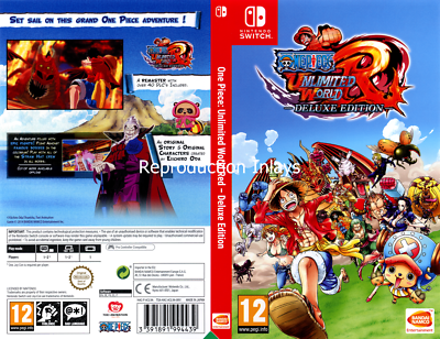 One Piece Unlimited World Red Replacement Switch Case | eBay UK
