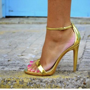 zara barely there heels