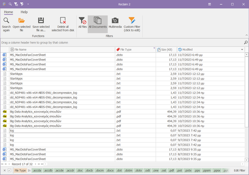 Reclaim - Recover lost edits to Office/Outlook/PDF/zipped files - Picture 2 of 2