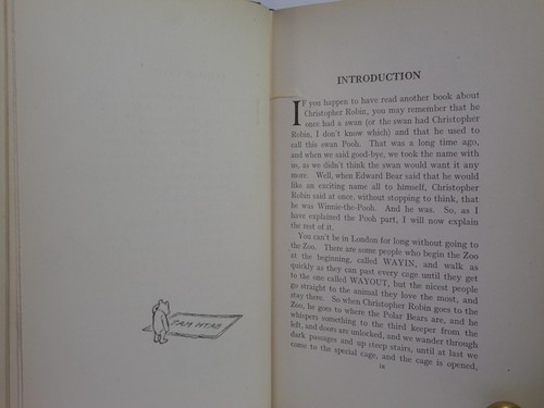 WINNIE-THE-POOH BY A.A. MILNE 1926 FIRST EDITION - Picture 11 of 24