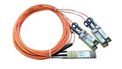 40G QSFP+ to 4x SFP+ Active Optical Cable quad AOC 3m Cisco compatible 