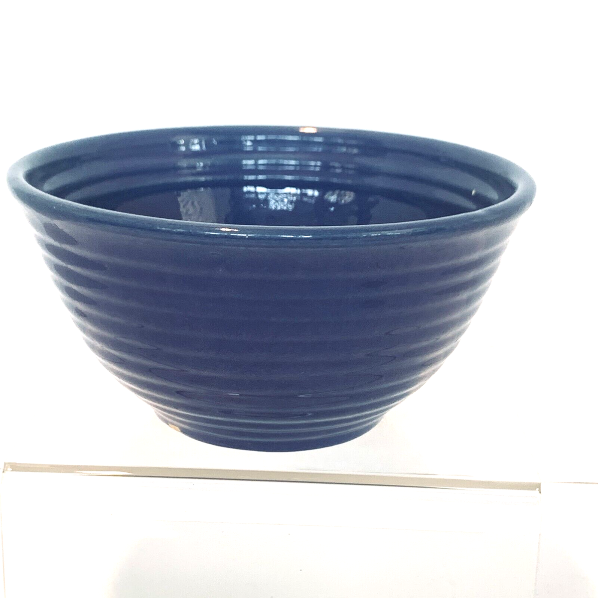 BAUER POTTERY DOG BOWL Ringwale 青 Sサイズ Ringware Dog Bowl Large – Bauer Pottery