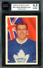 1963-64 Parkhurst Hockey Cards 12
