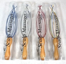 Therapeutic Head Massagers - BRAND NEW, Lot of Four Different Colors, Scritchy!