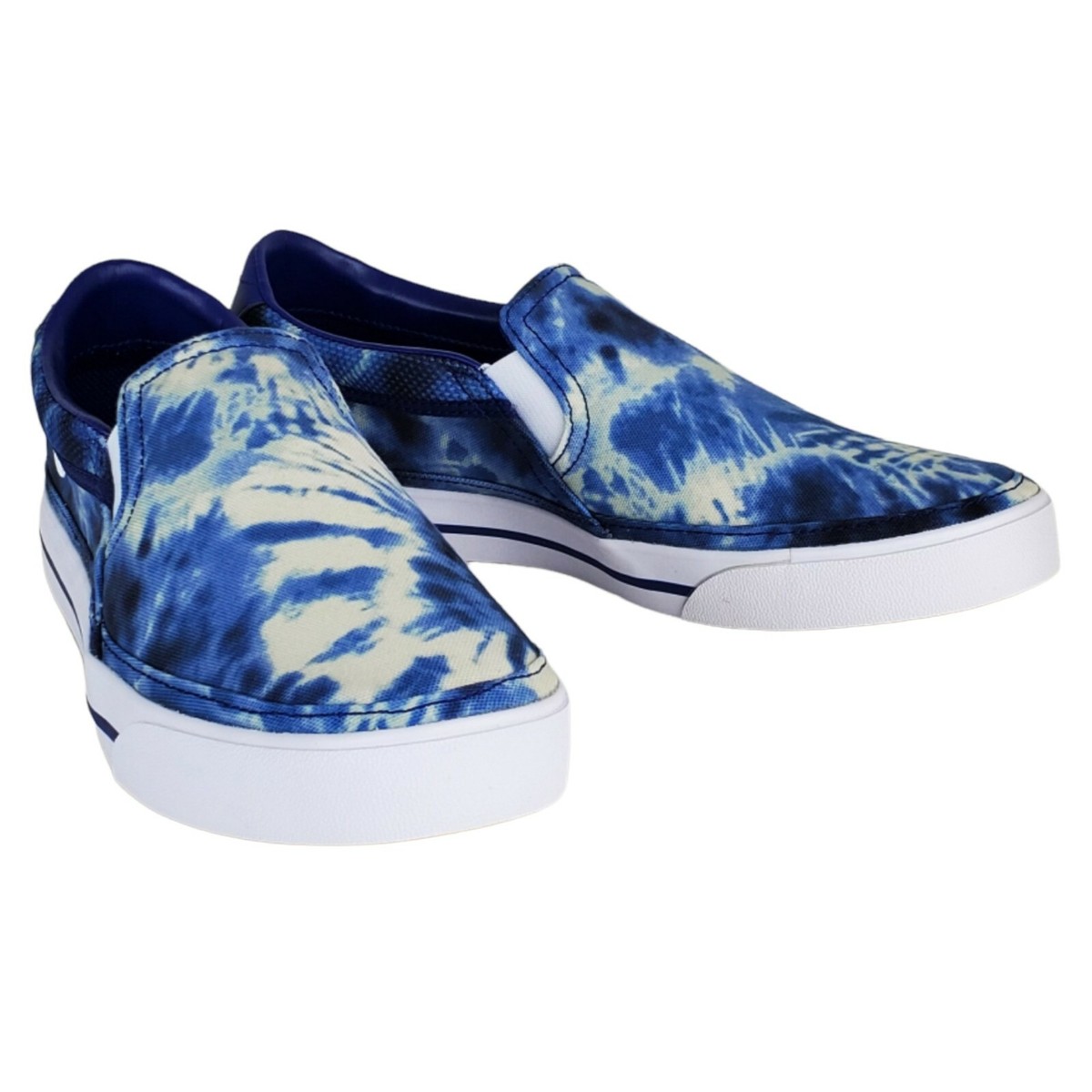 Nike Court Legacy Blue and White Tie Dye Slip On Sneakers Amazon.com | Nike Court Legacy SLP Pt Womens Shoes Size 5  main image 2