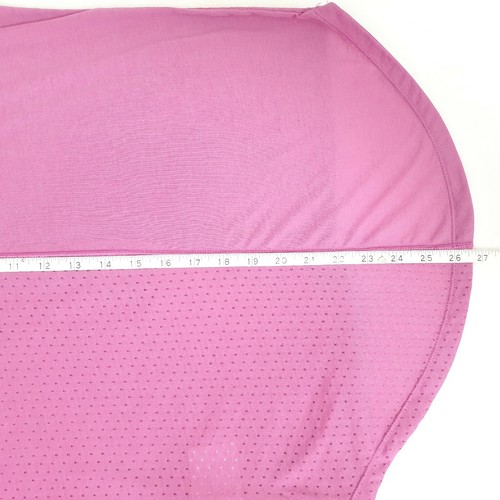 Nike Dri Fit Womens Pink Short Sleeve Scoop Neck Running T Shirt Size Small - Picture 9 of 10