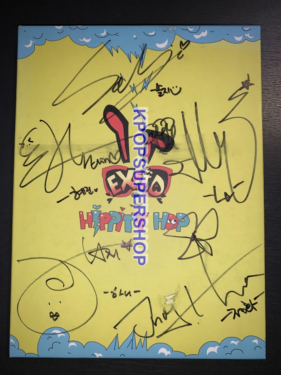 EXID 1st Mini Album Hippity Hop Autographed Signed CD Good
