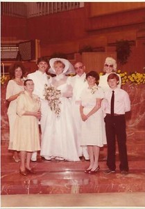 WEDDING 5 x 7 FOUND PHOTOGRAPH Color GROUP Original Vintage Portrait 99 16 D