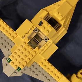 Vintage LEGO Star Wars: 7141 Naboo Fighter, No Box or Manual (1999)