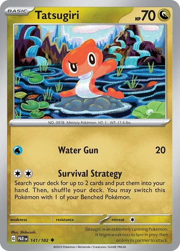 Tatsugiri 141/182 SV04: Paradox Rift