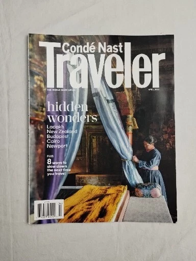 Conde Nast Traveler Magazine Lot Of 3 2022-2023 Summer Adventures Hidden Wonders - Image 3 of 4
