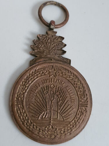 Médaille bronze du Mérite MADAGASCAR - Imagen 1 de 2