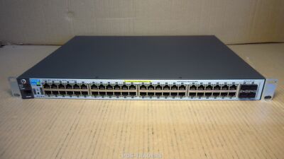 HP J9772A 2530-48G PoE+ Switch 48-Port Gigabit PoE+ 4x 1G SFP Port + RACK EARS