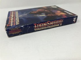 Iron Sword: Wizards & Warriors II - Nintendo NES - Complete In Box CIB 