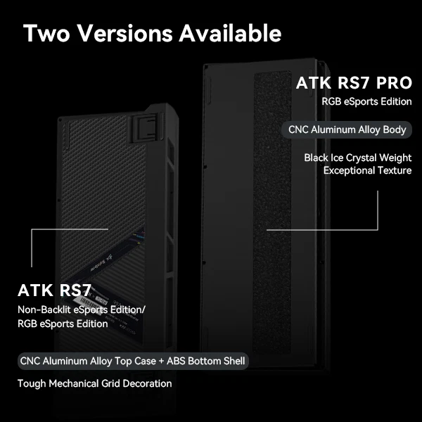 ATK RS7 eSports Gaming Keyboard – CNC Aluminum Top, Gasket Mount, Hot-Swap - Image 4 of 4