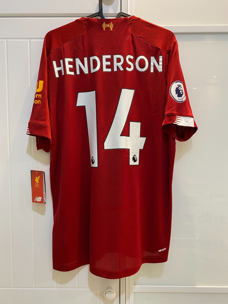 ウェア 19-20 Jordan Henderson  kit New Balance Liverpool 2019 2020 Home CWC Henderson | eBay