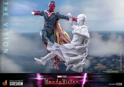 Hot Toys Marvel Vision Wandavision White 1/6 Scale Figure