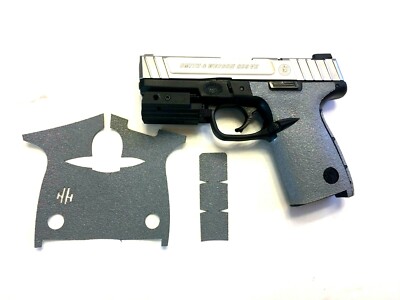 HANDLEITGRIPS Gray Textured Rubber Gun Grip Wrap for Smith & Wesson SD9 VE /SD40