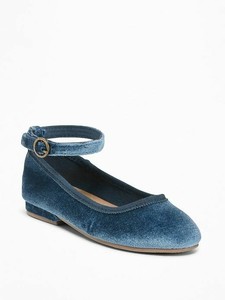 navy flat shoes size 5