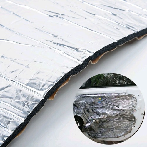 10 Sheets Sound Deadening Damping Mat Shiel Car Silent Compact Van Proofing 5mm - Picture 10 of 22