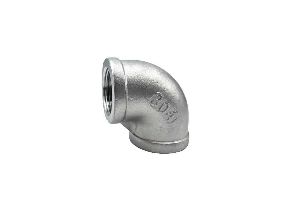 EL-100   STAINLESS STEEL ELBOW 90 COUPLING  1" NPT PIPE SP114 RATED - Image 2 of 3